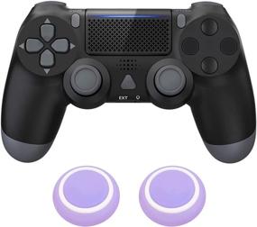 img 4 attached to 🎮 Zamia Gaming Wireless Controller for PS4: Bluetooth Remote Gamepad with Dual Shock – Classic Black