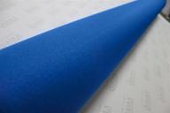 easy-to-use vvivid blue diamond matte vinyl wrap film roll decal sheet with air-release adhesive (1ft x 5ft) - perfect for diy projects logo