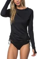 oneill womens hybrid active rashguard logo