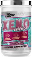 xeno energy amino: первоклассное сочетание bcaa и eaa + кофеин для энергии, восстановления и поддержки суставов - вкус кислых ягод. логотип