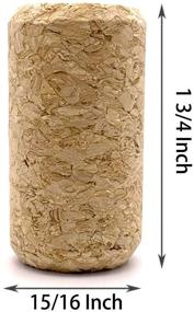 img 3 attached to 🍷 PheiLa 100 Pack #9 Blank Wine Corks 15/16 Inch x 1 3/4 Inch Natural Straight Corks Wine Stoppers DIY Craft Winecork for Homemade Wine Making and Art Projects