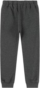 img 3 attached to 👖 ALAVIKING Contrast Boys' Clothing Brushed Fleece Sweatpants