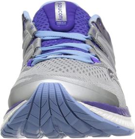 img 3 attached to Saucony Women's Purple Hurricane Running Shoes for Women