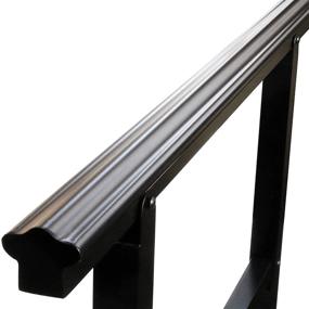 img 1 attached to 🖤 SPACEUP 3ft Aluminum Stair Handrail: Easy Installation, Adjustable Angle, Matte Black Finish