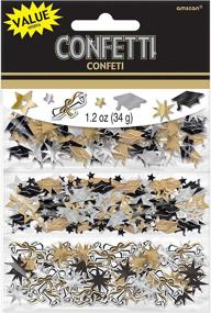 img 1 attached to 🎉 Amscan Grad Value Confetti: Enhance Your Party with 12 Pieces of Fun!