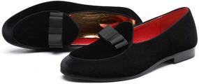 img 1 attached to XIUWU Gentleman Oxfords Elegant Footwears Men's Shoes and Loafers & Slip-Ons