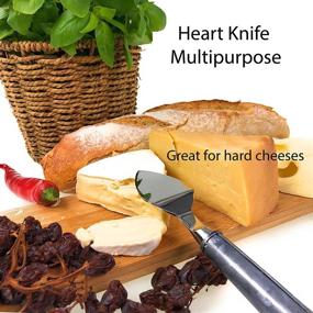 img 1 attached to Galrose Cheese Knife Premium Quality