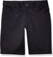 👖 stretch short boys' clothing in shorts by classroom school uniforms logo