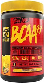 img 4 attached to 🍍 Optimized Mutant BCAA 9.7 Supplement - Micronized BCAA Powder with Amino Energy Support Stack, 348g (Pineapple Passion Flavor)