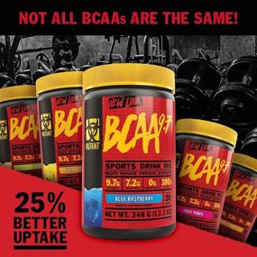 img 3 attached to 🍍 Optimized Mutant BCAA 9.7 Supplement - Micronized BCAA Powder with Amino Energy Support Stack, 348g (Pineapple Passion Flavor)