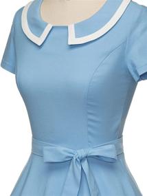 img 2 attached to 👗 GownTown Vintage Swing Dresses for Women - 1950s Inspired & Stretchy