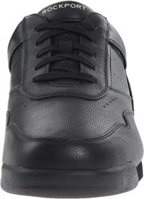 img 3 attached to Rockport M7100 Walker Walking Black Men's Shoes in Athletic