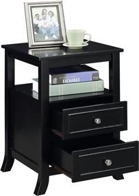 img 3 attached to Convenience Concepts 7104545ES Table Espresso Furniture in Accent Furniture