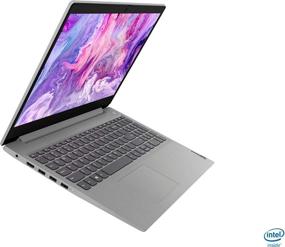 img 2 attached to Lenovo IdeaPad 3 15-inch Laptop: Intel Core i3-1005G1, 8GB RAM, 256GB SSD - Platinum Grey (Model: 81WE011UUS)