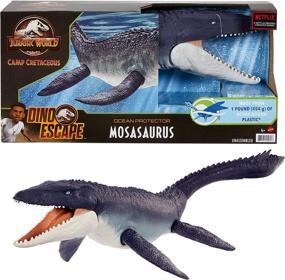 img 4 attached to Oceanbound Jurassic Protector Mosasaurus Dinosaur