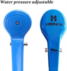 img 2 attached to 🚿 LIEBMAYA 12V Car Cigarette Lighter Portable Shower: Ideal for Outdoor Camping, Car Washing, Dog Cleaning - Blue