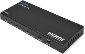 img 4 attached to 🔌 KenKoy 4K HDMI Splitter 1 Input & 4 Output - Duplicate/Mirror HDMI Source, HDCP 2.2, 4K@60Hz (USP14)