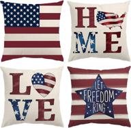 glaring decorations independence american patriotic logo