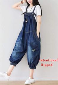 img 2 attached to Women's Clothing: Flygo Printed Jumpsuit Rompers Overalls with Enhanced SEO