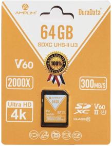 img 4 attached to Карта Amplim объемом 64 ГБ V60 UHS-II SD SDXC