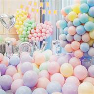 воздушные шары rainbow macaroon birthday supplies логотип