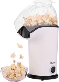 img 4 attached to Nictemaw Hot Air Popcorn Machine - Make Delicious & Healthy Popcorn with Measuring Cup and Top Lid