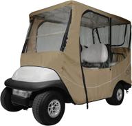 🏌️ ultimate protection and style: classic accessories fairway golf cart travel enclosure logo