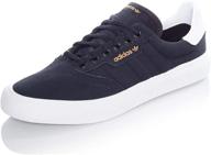 adidas skateboarding men's shoes - black & white athletic footwear логотип