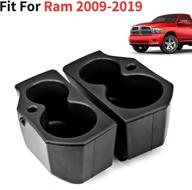 🚪 прочный вставка для держателя стакана на двери xiaoyudou для dodge ram 2009-2021 - идеальная замена для 5nn24xxxaa/1ld23xxxaa. логотип