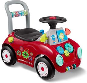 img 4 attached to Discover the Fun-Filled Adventures with the Radio Flyer Busy Buggy Red!