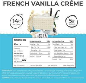img 3 attached to Power Crunch Whey Protein Bars: Delicious High Protein Snacks, French Vanilla Creme Flavor for a Satisfying Boost (12-Pack)