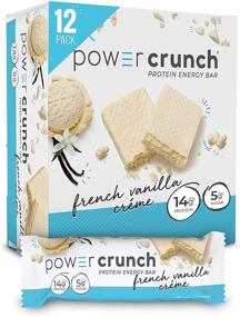 img 4 attached to Power Crunch Whey Protein Bars: Delicious High Protein Snacks, French Vanilla Creme Flavor for a Satisfying Boost (12-Pack)