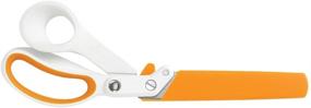 img 2 attached to Fiskars Amplify 10 Inch Mixed Media Shears, White - Model 171020-1001