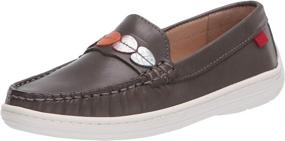 img 4 attached to MARC JOSEPH NEW YORK Leather Boys' Shoes via Loafers