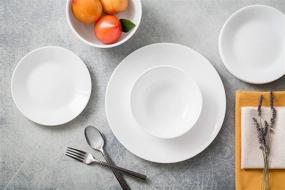 img 2 attached to 🍽️ Optimized Corelle Winter Dinnerware 18-Piece Service Set