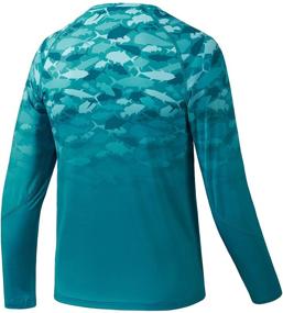 img 3 attached to BASSDASH BASSDASH Youth UPF50 Camo Active Performance Long Sleeve Fishing Shirt Boys' Clothing