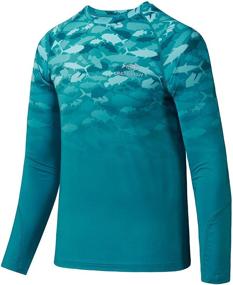 img 4 attached to BASSDASH BASSDASH Youth UPF50 Camo Active Performance Long Sleeve Fishing Shirt Boys' Clothing