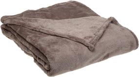 img 1 attached to 🛏️ Elevate Your Comfort with Northpoint Lavish Luxury Blanket in Camel - King Size