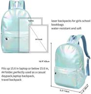 🎒 fitmyfavo girls' backpack: stylish school book bags for elementary to college women and laptop carrying convenience logo