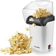 🍿 effortless and healthy home movie theater experience with the hot air popcorn maker – etl certified, bpa-free, no oil required! logo