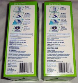 img 3 attached to 🚽 Convenient 20-Piece Value Pack: Scotch Brite Toilet Scrubber Refill - Click N Flip Technology