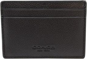 img 4 attached to 💼 Premium Coach Money Leather Wallet F75459: Elevate Your Style and Organization