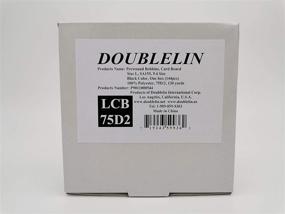 img 3 attached to Prewound Bobbin Cardboard Size L (SA155, Size9.4) - 144pcs/Box - Black Color - Doublelin 75D/2 Polyester - Compatible with Babylock, Barudan, Bernina, Brother, Consew, Juki, Singer, Tajima and More