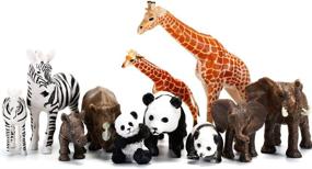 img 2 attached to 🐘 Captivating Animal Realistic Figurines: Find High-Quality Elephant Supplies Now!
