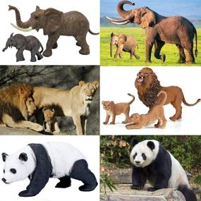 img 3 attached to 🐘 Captivating Animal Realistic Figurines: Find High-Quality Elephant Supplies Now!