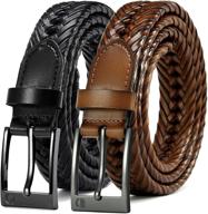 chic and trendy braided leather chaoren woven casual: the perfect blend of style and comfort logo