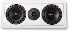 img 3 attached to 🔊 Powerful Audio Performance: Acoustic Audio CC6 In-Wall 6.5" Center Channel Speaker - 300 Watt
