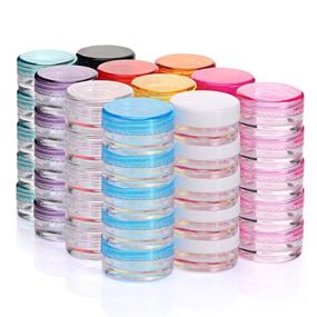 img 4 attached to 💄 Goiio Plastic Cosmetic Containers: Premium Quality and Convenient Storage Solutions