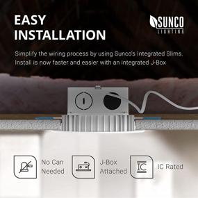 img 2 attached to Sunco Lighting Integrated Downlight Installation Guide