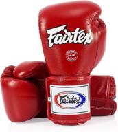 🥊 fairtex boxing gloves bgv5 - super sparring gloves, black/white color. sizes 12, 14, 16 oz: perfect for kickboxing, muay thai, and mma sparring логотип